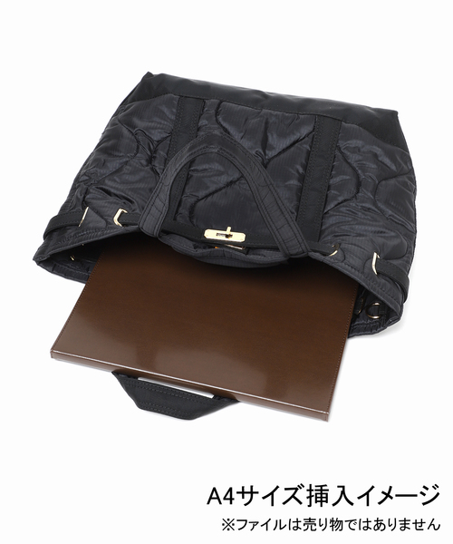 sita parantica（シータパランティカ）の「《追加》別注 SITA PARANTICA チャーム付きTOTE RP M トートバッグ（トートバッグ・レディース・ブラック・FREE）」の7枚目の写真