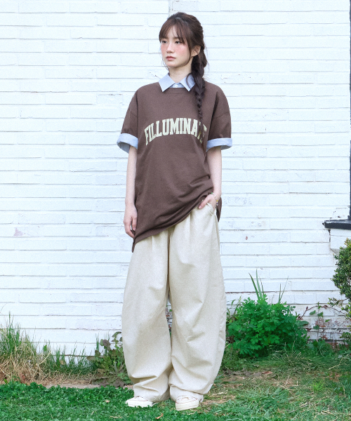F.ILLUMINATE(フィルミネイト)の「ワンタックカーブドリネンパンツ-ナチュラル(その他パンツ・レディース・その他・SMALL/MEDIUM/LARGE)」の13枚目の写真