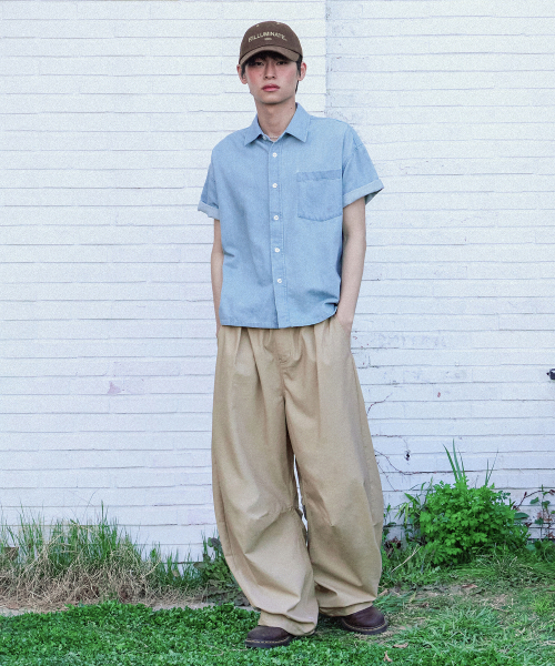 F.ILLUMINATE(フィルミネイト)の「ワンタックカーブドリネンパンツ-ナチュラル(その他パンツ・レディース・その他・SMALL/MEDIUM/LARGE)」の14枚目の写真