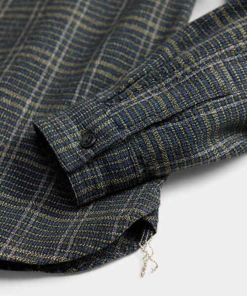 RRL(ダブル アール エル)の「チェック ウーブン ワークシャツ(シャツ/ブラウス・メンズ・ブルー・M/L/XL)」の7枚目の写真