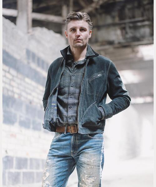 RRL(ダブル アール エル)の「チェック ウーブン ワークシャツ(シャツ/ブラウス・メンズ・ブルー・M/L/XL)」の4枚目の写真