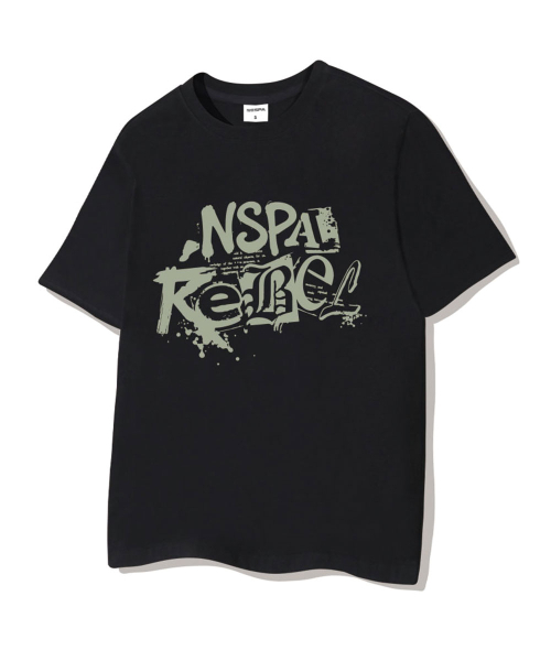 NESPA STUDIO（ネスパスタジオ）の「イングガーメンツ オーバーサイズ 半袖Tシャツ 5カラー [NSSE_1008]（Tシャツ/カットソー・メンズ・ホワイト/アイボリー/ネイビー/ブラック/ブラック×ホワイト・SMALL/MEDIUM/LARGE/X-LARGE）」の9枚目の写真