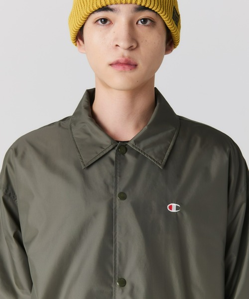 Champion(チャンピオン)の「【Champion/チャンピオン】直営限定コレクション メンズ コーチジャケット(その他アウター・メンズ・アーミー・LARGE)」の2枚目の写真