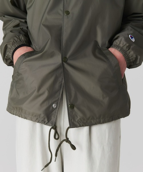 Champion(チャンピオン)の「【Champion/チャンピオン】直営限定コレクション メンズ コーチジャケット(その他アウター・メンズ・アーミー・LARGE)」の4枚目の写真