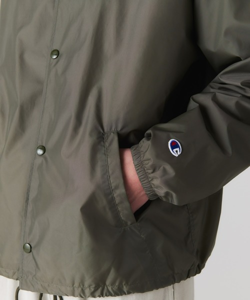 Champion(チャンピオン)の「【Champion/チャンピオン】直営限定コレクション メンズ コーチジャケット(その他アウター・メンズ・アーミー・LARGE)」の5枚目の写真