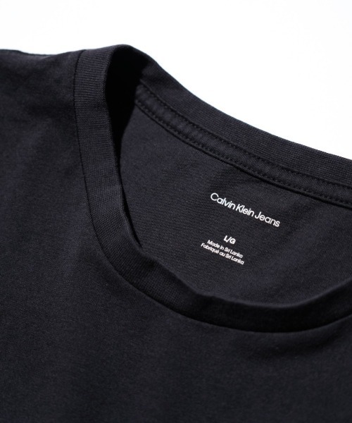 Calvin Klein（カルバン・クライン）の「Calvin Klein / カルバンクライン PRINTED LOGO TEE OZONE WASHED ユーズド加工 ロゴTシャツ（Tシャツ/カットソー・メンズ・ブラック系その他2/ブラック系その他3/ブラック系その他/その他2/その他1/ブラック・SMALL/MEDIUM/LARGE/X-LARGE）」の22枚目の写真