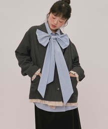 nuance frill shirt / ニュアンスフリルシャツ（Tシャツ/カットソー