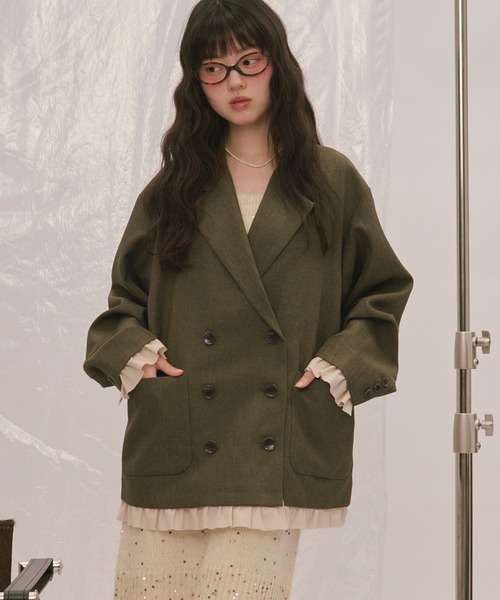 セール】Over Shoulder Jacket（テーラードジャケット）｜TODAYFUL