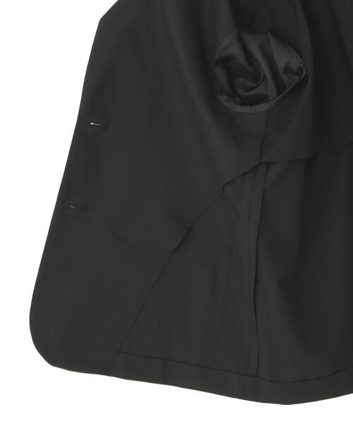 MARGARET HOWELL(マーガレットハウエル)の「SUMMER WOOL JACKET(テーラードジャケット・レディース・ブラック・1)」の3枚目の写真
