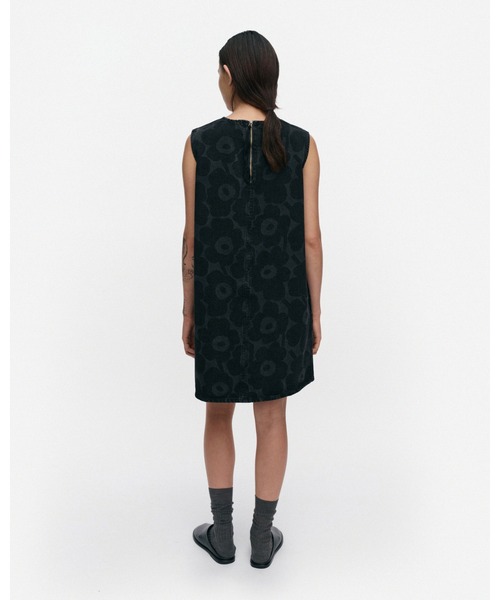 marimekko(マリメッコ)の「【Maridenim】 Somasti Unikko / dress(ワンピース・レディース・ブラック・38/36/40/34)」の3枚目の写真