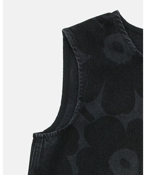 marimekko(マリメッコ)の「【Maridenim】 Somasti Unikko / dress(ワンピース・レディース・ブラック・38/36/40/34)」の9枚目の写真
