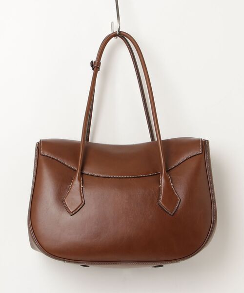 POLO RALPH LAUREN(ポロ ラルフ ローレン)の「Polo ブレイズ ラージ ショルダー バッグ(ショルダーバッグ・レディース・ブラウン・ONE)」の12枚目の写真