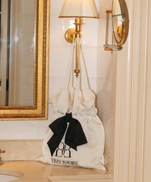 EIMY ISTOIRE（エイミーイストワール）の「PAPILLON SATIN TOTE BAG（トートバッグ）」