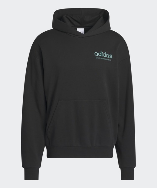 adidas(アディダス)の「Only The Best For The Athlete パーカー / フーディー パーカー アディダスオリジナルス adidas Originals(スウェット・メンズ・ブラック・X-SMALL/LARGE/MEDIUM/SMALL/X-LARGE/3XL/XX-LARGE)」の7枚目の写真