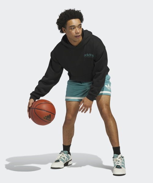 adidas(アディダス)の「Only The Best For The Athlete パーカー / フーディー パーカー アディダスオリジナルス adidas Originals(スウェット・メンズ・ブラック・X-SMALL/LARGE/MEDIUM/SMALL/X-LARGE/3XL/XX-LARGE)」の5枚目の写真
