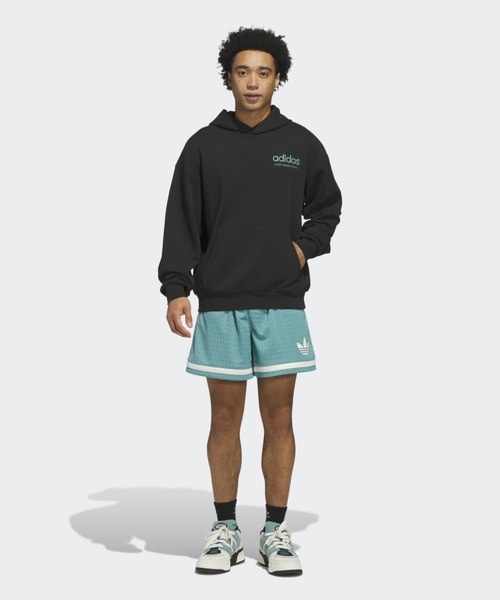 adidas(アディダス)の「Only The Best For The Athlete パーカー / フーディー パーカー アディダスオリジナルス adidas Originals(スウェット・メンズ・ブラック・X-SMALL/LARGE/MEDIUM/SMALL/X-LARGE/3XL/XX-LARGE)」の6枚目の写真