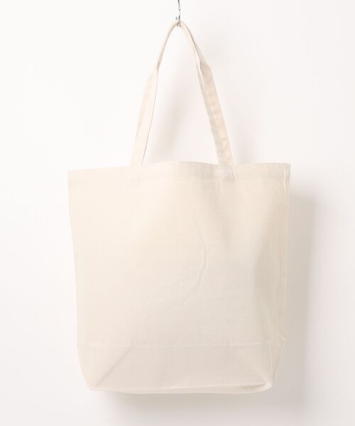 Ol' Basics（オールベーシックス）の「Ol' Basics（オール・ベーシックス） トートバッグ キャンバス タイガーイラスト カレッジ ロゴ プリント 鞄 BAG アメカジ メンズ レディース ユニセックス Lサイズ（トートバッグ・レディース・ベージュ系1/ベージュ系2・FREE）」の4枚目の写真