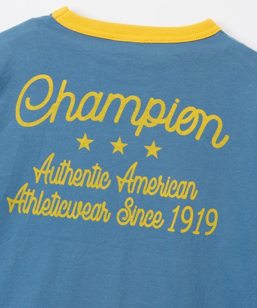 Champion（チャンピオン）の「【Champion/チャンピオン】キッズ ロングスリーブTシャツ（ワンピース・キッズ・ブラック系その他/オートミール/ロイヤルブルー・140/130/160/150/100/120/110）」の15枚目の写真
