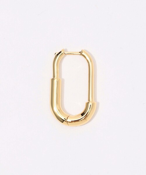 TOMORROWLAND (トゥモローランド)の「Otiumberg. Large Staple Hoops ゴールドピアス(ピアス(両耳用)・レディース・ゴールド・FREE)」の3枚目の写真