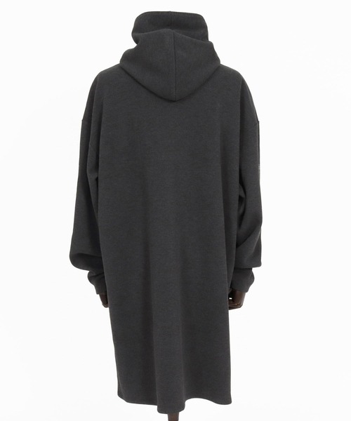 ANGENEHM(アンゲネーム)の「mj11784-Minimal Hooded Snap Coat フルスナップコート(AG07-008acg)(その他アウター・メンズ・チャコール/ブラック/ライトベージュ・S/M/L)」の12枚目の写真