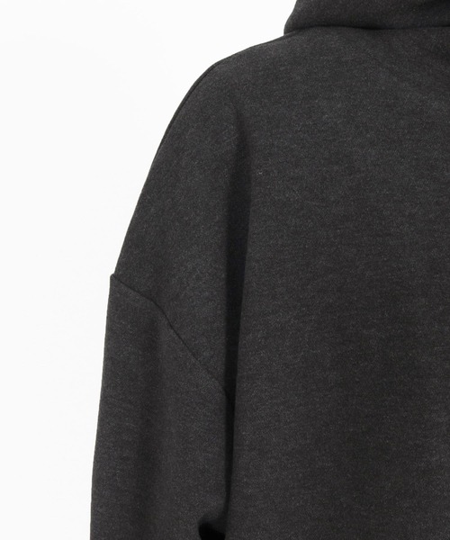 ANGENEHM(アンゲネーム)の「mj11784-Minimal Hooded Snap Coat フルスナップコート(AG07-008acg)(その他アウター・メンズ・チャコール/ブラック/ライトベージュ・S/M/L)」の4枚目の写真