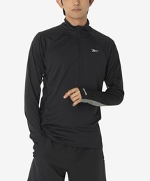 ロングスリーブ ベクター 1/4 ジップ Tシャツ