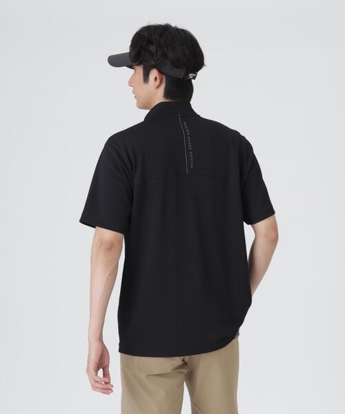 MASTER BUNNY EDITION（マスターバニーエディション）の「【MASTER BUNNY EDITION】フルダルPeタックJQストライプハーフジップカットソー（Tシャツ/カットソー・メンズ・ベージュ/ブラック/ホワイト・LARGE/X-LARGE/MEDIUM）」の8枚目の写真