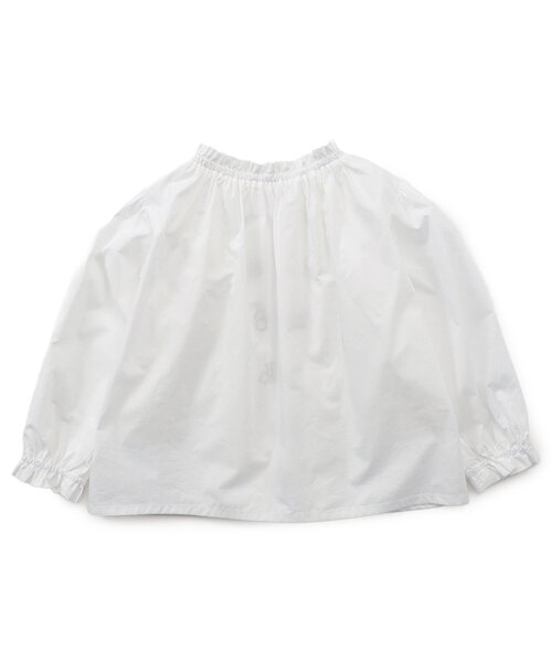 Boribon（ボリボン）の「Bロゴ刺繍ブラウス（シャツ/ブラウス・キッズ・キャメル/アイボリー・110/120/90/100/80）」の11枚目の写真