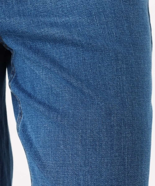 MK MICHEL KLEIN（エムケーミッシェルクラン）の「[洗える]11ozデニム ワイドストレートパンツ（デニムパンツ・レディース・ネイビー/ブルー・36/38/40）」の12枚目の写真