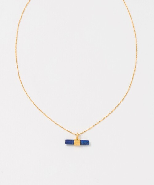 Steven Alan(スティーブンアラン)の「<mounir>T-BAR NECKLACE BLUE/ネックレス(ネックレス・レディース・ロイヤルブルー・FREE)」の1枚目の写真