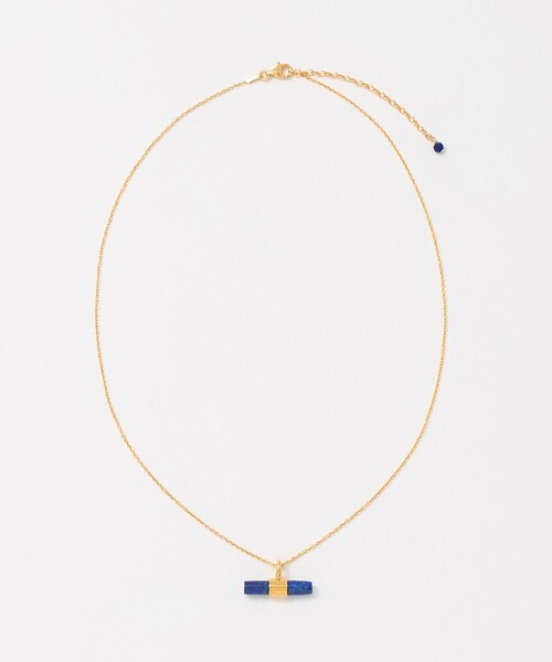 Steven Alan(スティーブンアラン)の「<mounir>T-BAR NECKLACE BLUE/ネックレス(ネックレス・レディース・ロイヤルブルー・FREE)」の2枚目の写真