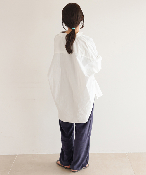 ONIT(オニット)の「《追加2》Plus by ONIT/オニット SLOBE別注 2way パイルパンツ(その他パンツ・レディース・ネイビー・FREE)」の19枚目の写真