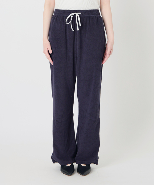 ONIT(オニット)の「《追加2》Plus by ONIT/オニット SLOBE別注 2way パイルパンツ(その他パンツ・レディース・ネイビー・FREE)」の2枚目の写真