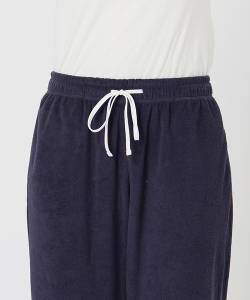 ONIT(オニット)の「《追加2》Plus by ONIT/オニット SLOBE別注 2way パイルパンツ(その他パンツ・レディース・ネイビー・FREE)」の6枚目の写真