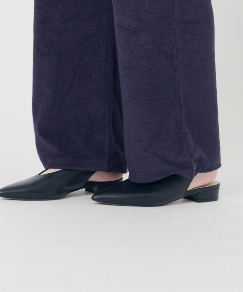 ONIT(オニット)の「《追加2》Plus by ONIT/オニット SLOBE別注 2way パイルパンツ(その他パンツ・レディース・ネイビー・FREE)」の9枚目の写真