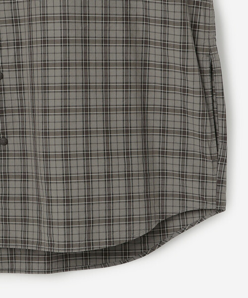 GYMPHLEX(ジムフレックス)の「Gymphlex | タイプライター レギュラーカラーシャツ CHECK MEN(シャツ/ブラウス・メンズ・ブラウン系その他・L/M)」の6枚目の写真