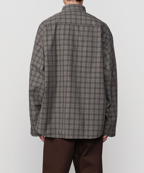GYMPHLEX(ジムフレックス)の「Gymphlex | タイプライター レギュラーカラーシャツ CHECK MEN(シャツ/ブラウス・メンズ・ブラウン系その他・L/M)」の12枚目の写真