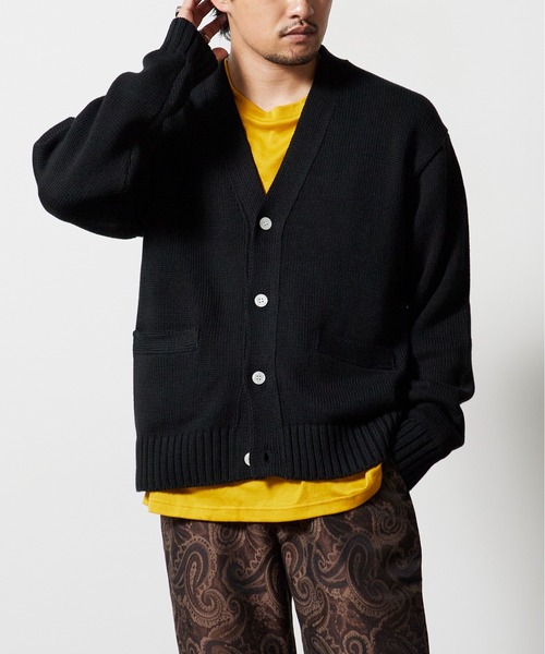 encode(エンコード)の「encode /Improved knit cardigan / code-002a 秋服 冬服(カーディガン/ボレロ・メンズ・ブラック・M/L)」の1枚目の写真