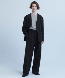 new basic WOOL LINEN SILK JACKET