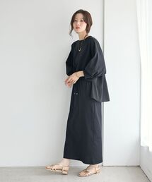 MVS天竺布帛ドッキングプル×スカートセット