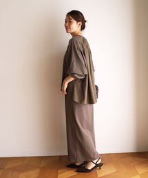 MVS天竺布帛ドッキングプル×スカートセット