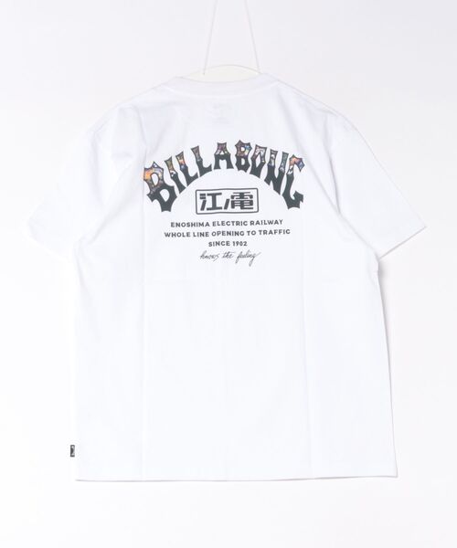 BILLABONG(ビラボン)の「BILLABONG メンズ RE-ISSUE ARCH Tシャツ【OVER FIT】【江ノ電×BILLABONG】【2026年秋冬モデル】(Tシャツ/カットソー・メンズ・ブラック/ホワイト・X-LARGE/LARGE/MEDIUM)」の3枚目の写真