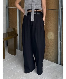 DOUBLE WAIST PANTS