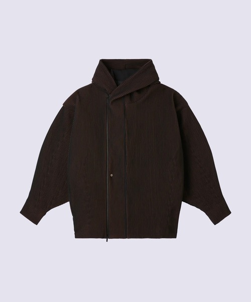 CFCL(シーエフシーエル)の「【CFCL】PADDED HYPHA HOODIE BOMBER JACKET(その他アウター・メンズ・ブラウン/ブラック・3/5)」の1枚目の写真