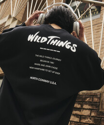 限定展開 WILD THINGS/ワイルドシングス リフレクタープリント スウェット