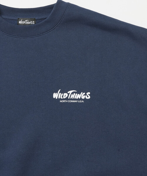 WILD THINGS(ワイルドシングス)の「限定展開 WILD THINGS/ワイルドシングス リフレクタープリント スウェット(スウェット・メンズ・アッシュグレー/ブラック/ネイビー/グレイッシュベージュ・SMALL/MEDIUM/LARGE)」の18枚目の写真