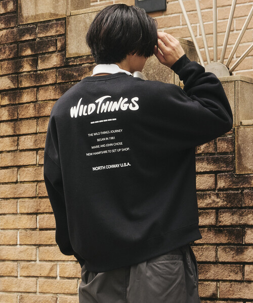 WILD THINGS(ワイルドシングス)の「限定展開 WILD THINGS/ワイルドシングス リフレクタープリント スウェット(スウェット・メンズ・アッシュグレー/ブラック/ネイビー/グレイッシュベージュ・SMALL/MEDIUM/LARGE)」の22枚目の写真