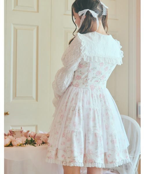 mellfy memory(メルフィーメモリー)の「Melty sailor lace blouse(シャツ/ブラウス・レディース・ピンク/ホワイト・FREE)」の11枚目の写真