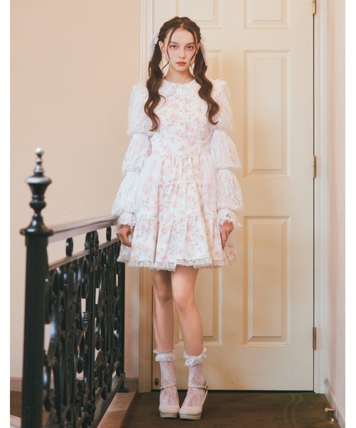 mellfy memory(メルフィーメモリー)の「Melty sailor lace blouse(シャツ/ブラウス・レディース・ピンク/ホワイト・FREE)」の10枚目の写真