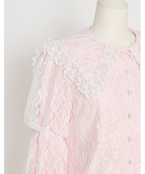 mellfy memory(メルフィーメモリー)の「Melty sailor lace blouse(シャツ/ブラウス・レディース・ピンク/ホワイト・FREE)」の22枚目の写真